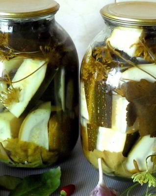 Маринованные кабачки