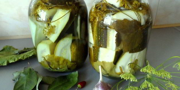 маринованные кабачки