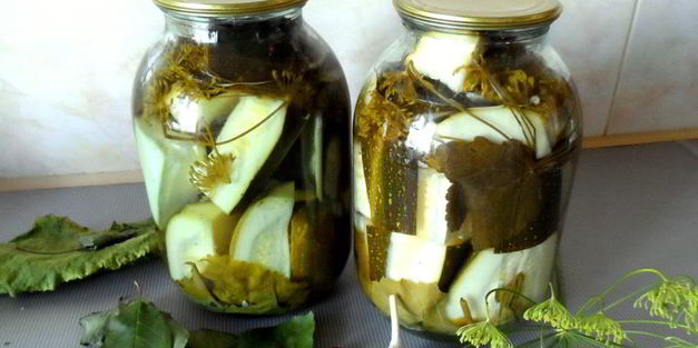 маринованные кабачки