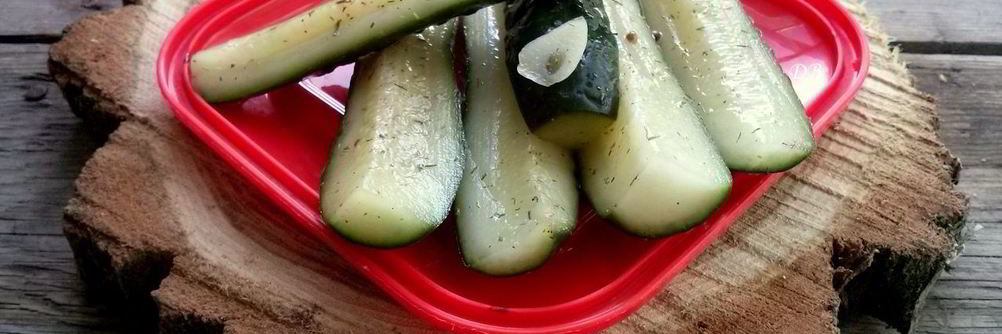 Маринованные огурцы без закатки