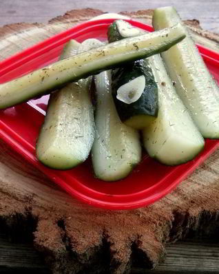 Маринованные огурцы без закатки