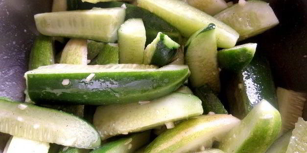 маринованные огурцы с горчицей