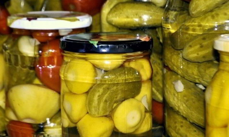 Рецепт маринованные огурцы с патиссонами