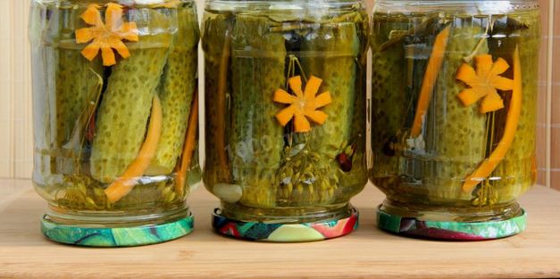 маринованные огурцы стерилизованные