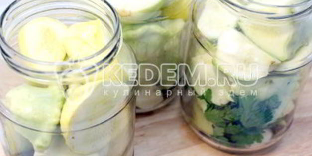 маринованные патиссоны
