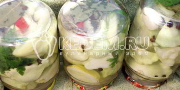 маринованные патиссоны