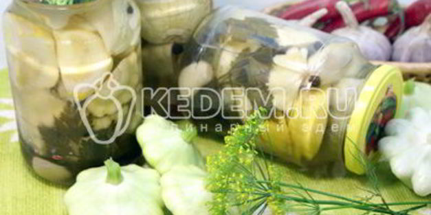 маринованные патиссоны