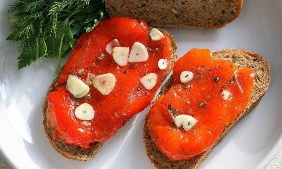 Рецепт маринованные печеные перцы
