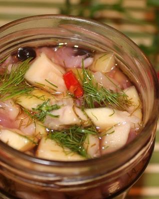 Маринованные пикули из кабачка цуккини