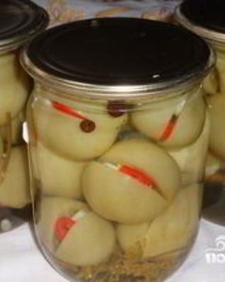 Маринованные помидоры зеленые