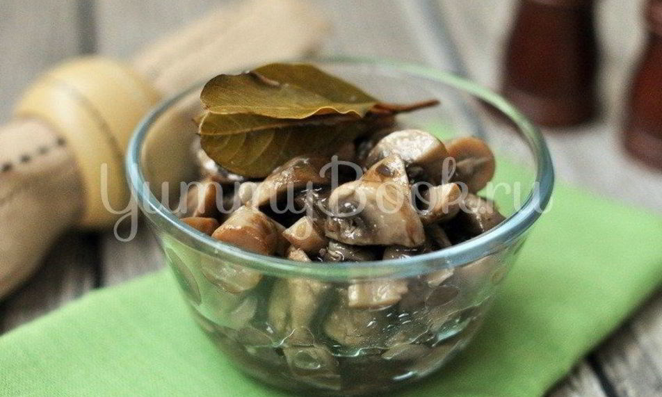 Рецепт маринованные шампиньоны
