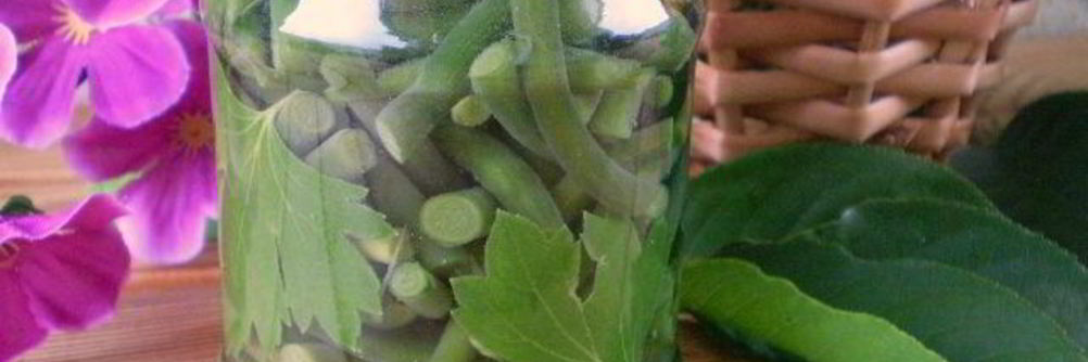 Маринованные стрелки на зиму