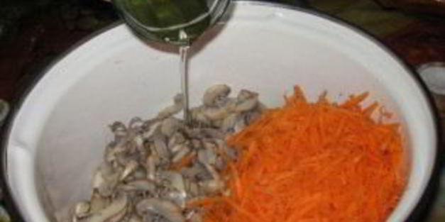 маринованные вешенки по-корейски