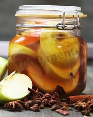 Маринованные яблоки на зиму