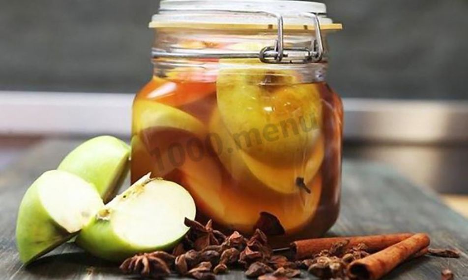 Рецепт маринованные яблоки на зиму