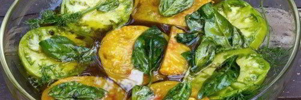 Маринованные зеленые помидоры