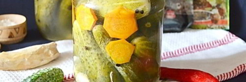 Огурцы сладкие маринованные на зиму