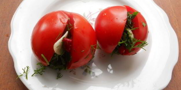 острые помидоры маринованные со сладким перцем