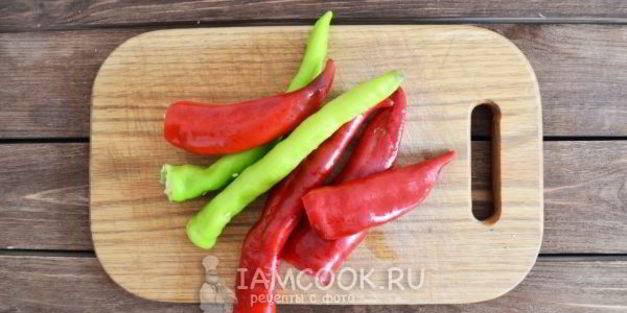 перец острый, маринованный холодным способом