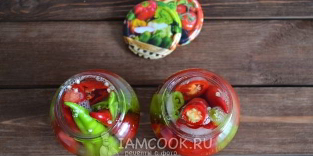 перец острый, маринованный холодным способом