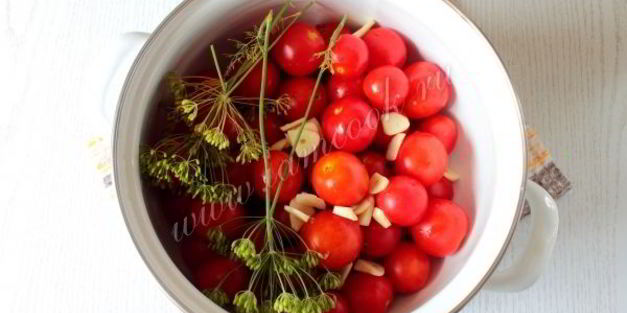 пикантные маринованные черри