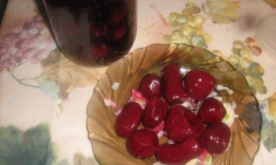 Рецепт свекла маринованная