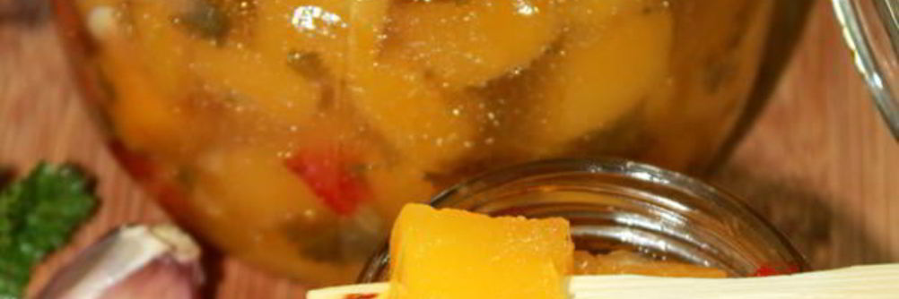 Тыква маринованная