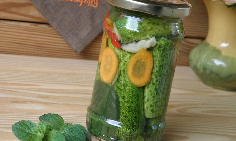 Рецепт огурчики на зиму с лимонной кислотой