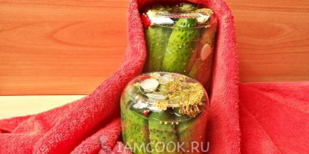 огурцы с семенами горчицы на зиму