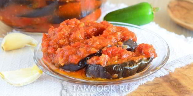 острые баклажаны на зиму без стерилизации