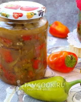 Перец по-грузински на зиму