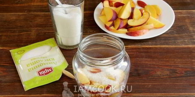 персики в собственном соку на зиму