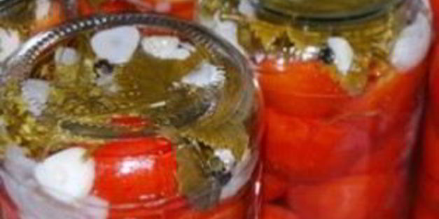 помидоры без уксуса на зиму