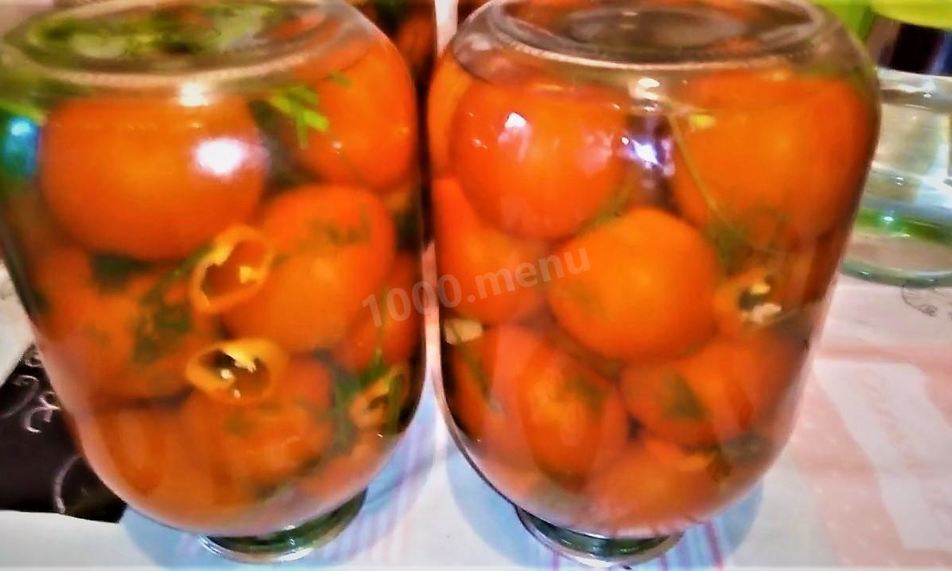 Рецепт помидоры остренькие без уксуса на зиму