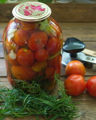 Помидоры в банках на зиму