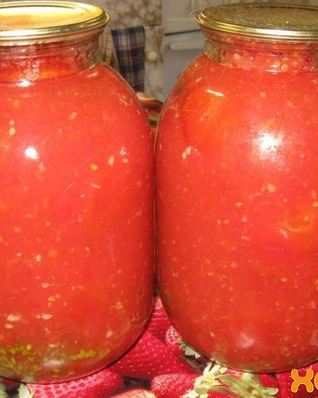 Помидоры в собственном соку на зиму
