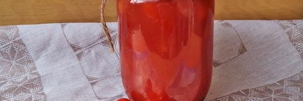 Помидоры в томатном соке на зиму