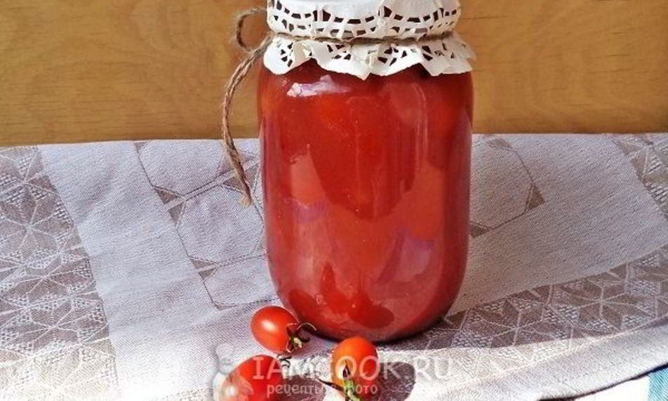 Рецепт помидоры в томатном соке на зиму