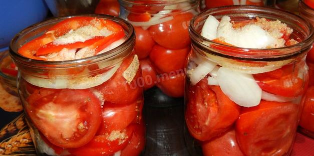 помидоры в желе на зиму простой