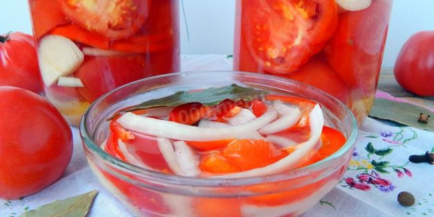 помидоры в желе на зиму простой