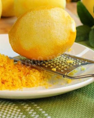 Приправа из лимонной кожуры