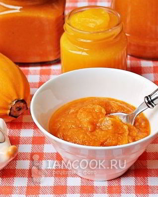 Пюре из кабачков на зиму