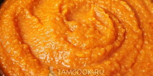 пюре из кабачков на зиму