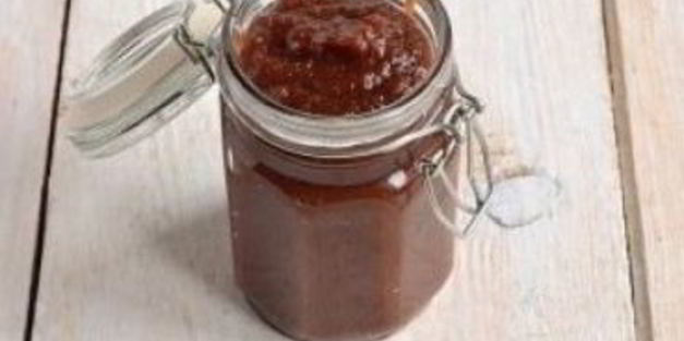 шоколадное яблочное пюре на зиму