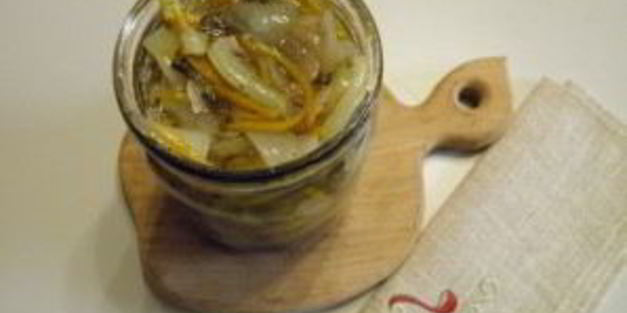 синенькие с морковкой по-корейски на зиму