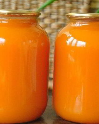 Сок из тыквы на зиму