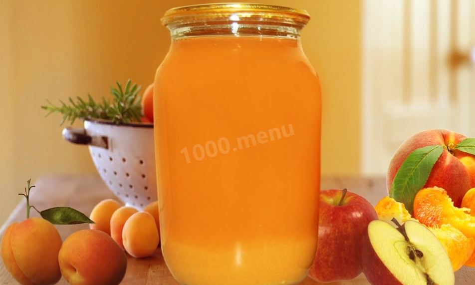 Рецепт сок яблочный на зиму с абрикосами