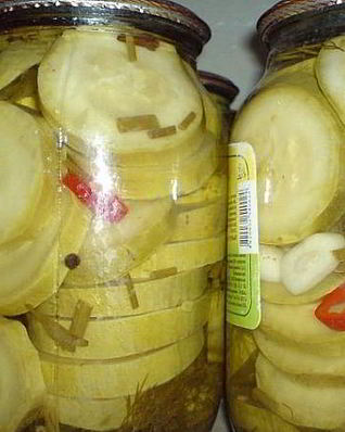 Соленые кабачки на зиму