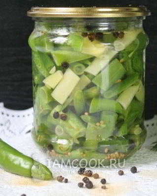 Стручковая фасоль на зиму