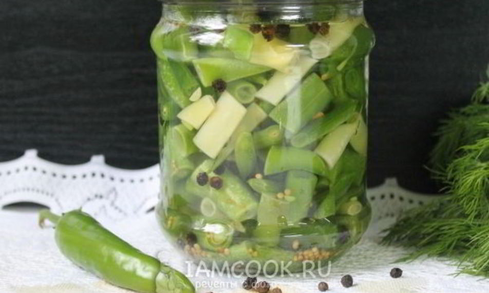Рецепт стручковая фасоль на зиму